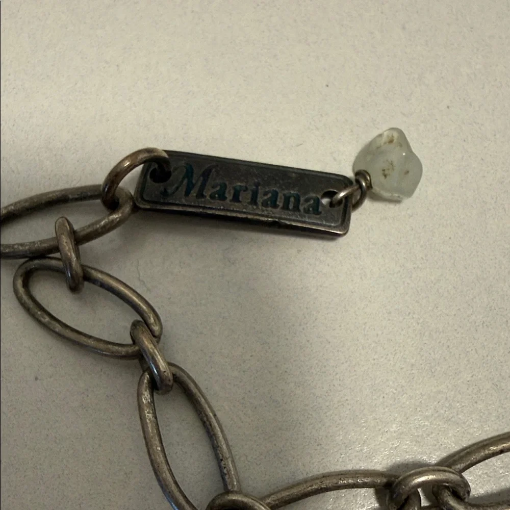 Elegant Multicolor Mariana Crystal Necklace - Picture 4 of 5